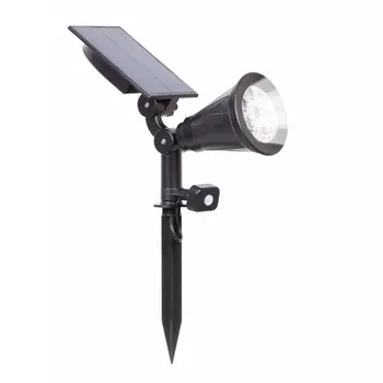 

Waterproof 7 Leds Solar Power Light Outdoor Garden Lighting Landscape Wall Lamp 6000K For yard Garden Bright Lamp