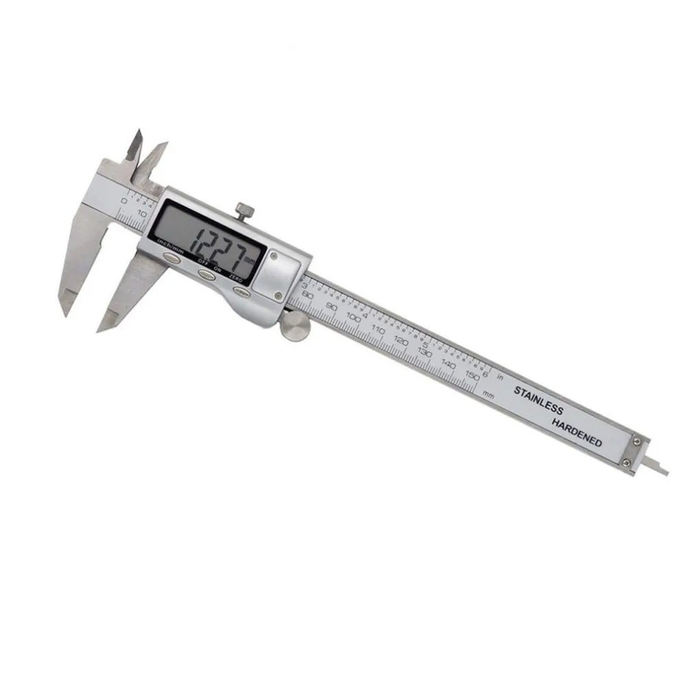 

High Quality Vernier caliper 150mm 6 inch LCD Digital Electronic Stainless Steel Carbon Fiber Gauge Micrometer Measuring Tools