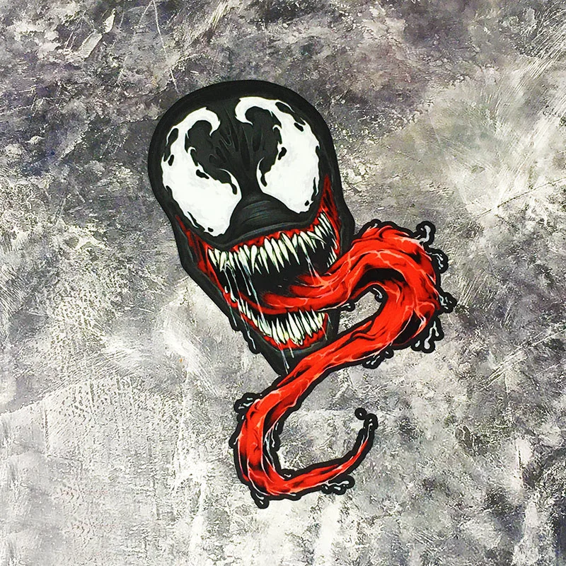 

Car Styling Personality Vinyl Kk Venom Decals Car Sticker for Auto Bike Helmet Motorcycle 16cm*16cm