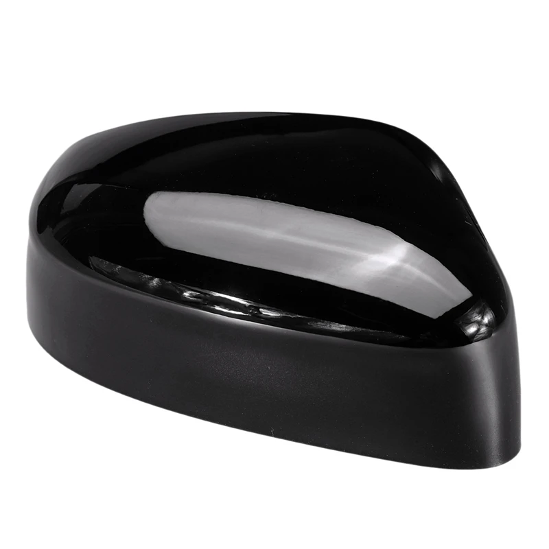 Bright black 1 шт. глянцевый черный цвет зеркала заднего вида крышка чашки отделка Подходит для Ford Focus MK3 2012 2013 - Цвет: Bright black