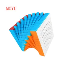 MOYU 10x10x10 прозрачный пазл Moyu Meilong 10x10x10 волшебный куб 10 слоев скоростной куб профессиональные головоломки игрушки для детей G