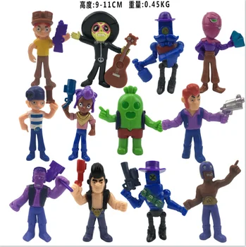 

2020 NEW Brawling Stars Hero StarS Action Figure Model Toys Brawl Game Cartoon Kids Toy Model Doll Collection Gift for Kid Boy