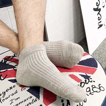 

New Arrival Fashion Mens Socks 5 Colors Simple Design Casual Cotton Socks Men Male Ankle Socks Comfortable