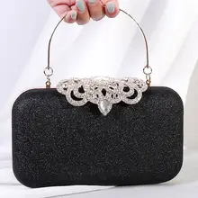 Méloke nouvelle mode paillettes gommage pochette femmes sacs de soirée Bling jour embrayages or sac à main de mariage femme sac à main MN2019