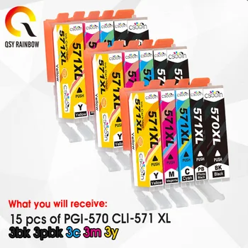 

Compitalbe for Canon PGI 570 CLI 571 XL Ink Cartridge For canon Pixma MG5750 MG5751 MG5752 MG5753 MG6850 MG7750 MG6853 MG7753