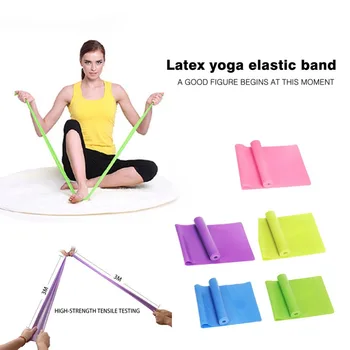 New Sport Gym Fitness Yoga Equipment Strength Training Elastic Resistance Bands Workout Yoga Rubber Loops
