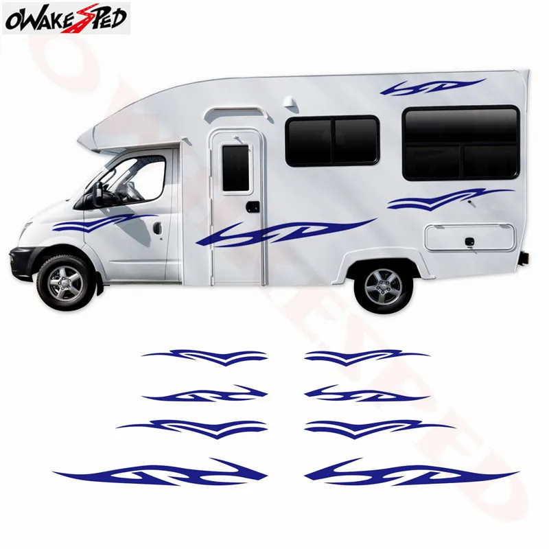 

Car Sticker Motorhome Vinyl Graphics Stickers Decals Camper Van RV Caravan Horsebox Auto Body Decor Accessories Decal