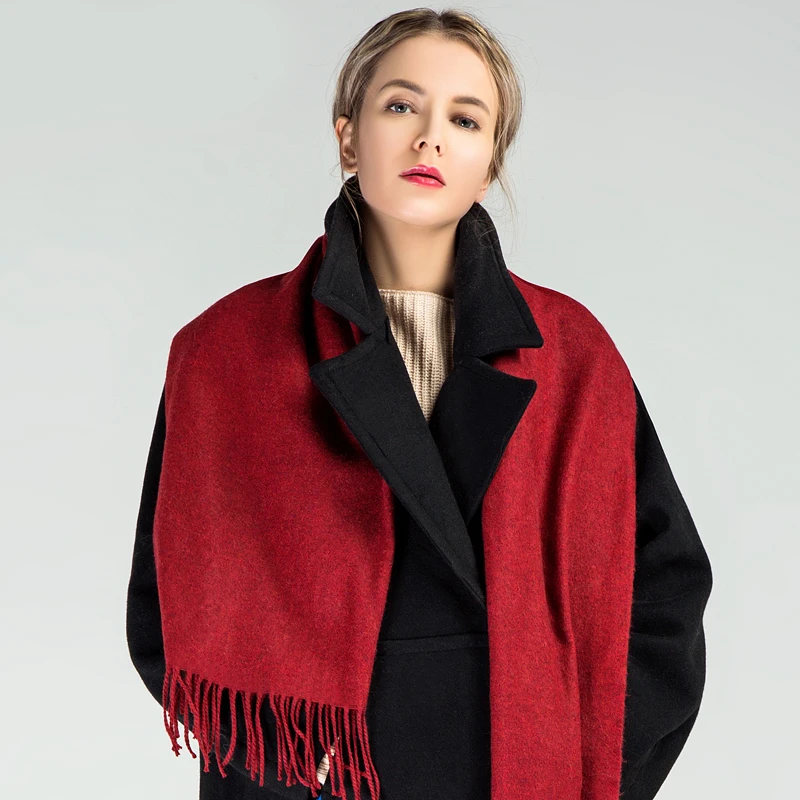 Зимний женский шарф с кисточками, длинный женский шарф, сохраняющий тепло, кашемировый шарф, шаль, Дамское одеяло, шарф, поддержка, опт
