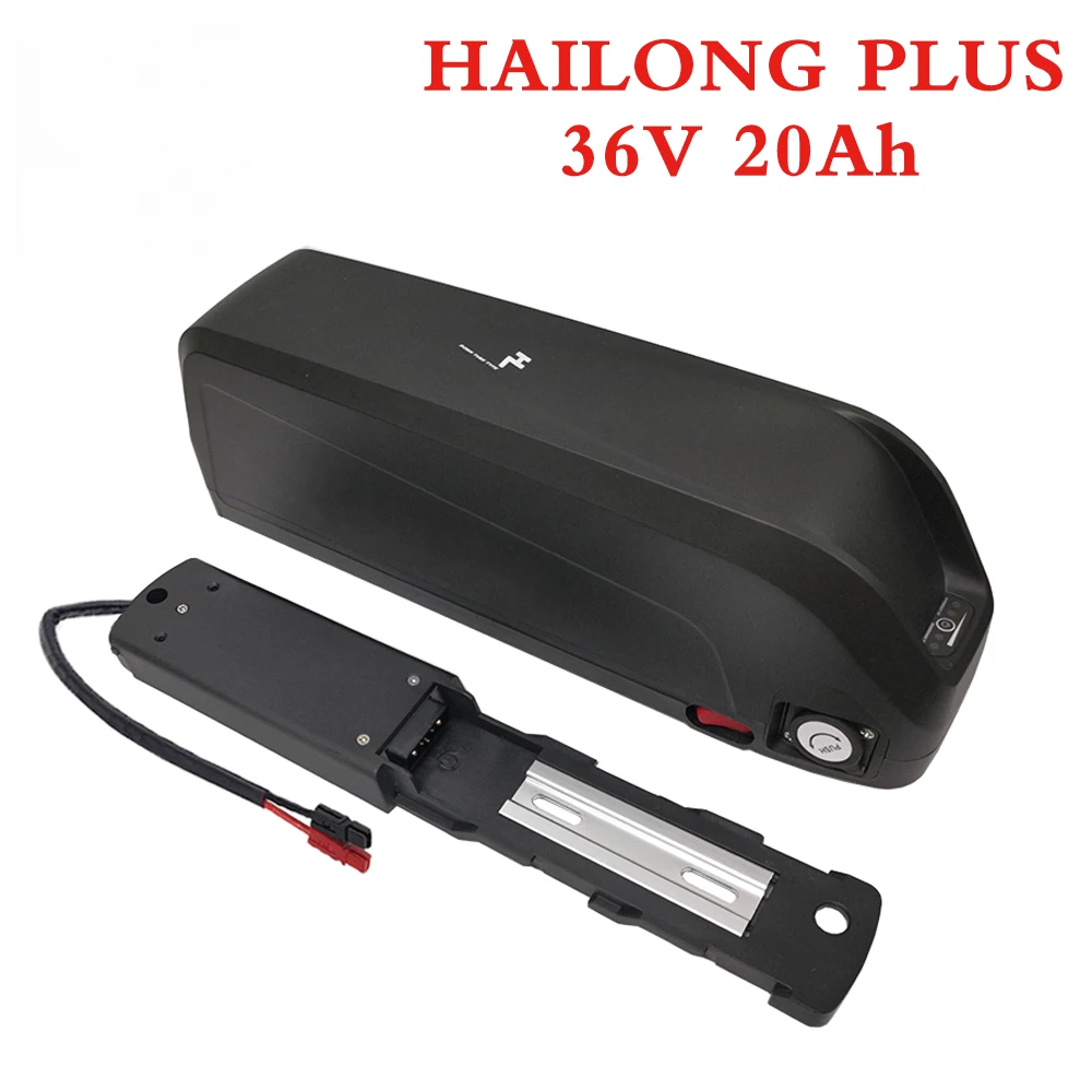 Аккумулятор для электровелосипеда 36В 20ач Hailong Plus литий ионная батарея 36 В 500 Вт 1000