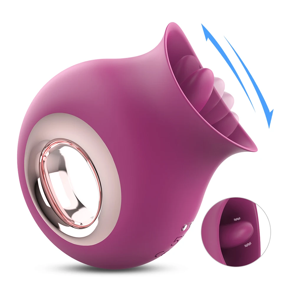 G Spot Zunge Lecken Vibrator Klitoris Scham Nippel Stimulator Massager 9 Vibration Modi Masturbator Erwachsene Sex Spielzeug für Frauen