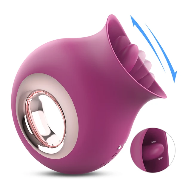 G Spot Zunge Lecken Vibrator Klitoris Scham Nippel Stimulator Massager 9 Vibration Modi Masturbator Erwachsene Sex Spielzeug für Frauen