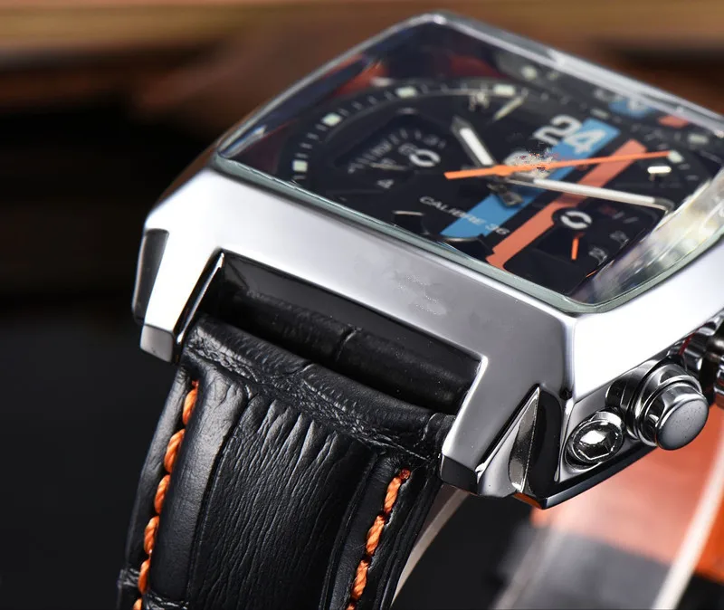 Модные мужские спортивные кварцевые часы мужские многофункциональные водонепроницаемые светящиеся наручные часы Мужские часы с двойным рассеиванием