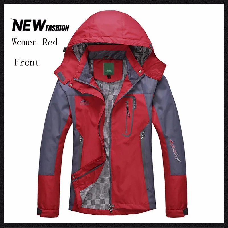 Женская куртка на весну, осень, зиму, одноцветная, толстая, верхняя одежда, куртки с капюшоном, ветровка, водонепроницаемая, Женское пальто, парки, одежда