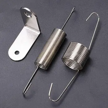 

Chrome Throttle Return Spring Bracket Double Spring For Chevrolet Ford 302 350 Dual Spring Brackets Kits Set