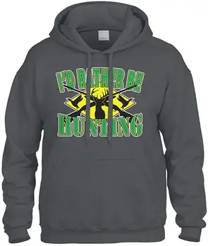 

I'd Rather Be Hunting Sweatshirt Hoodie Hoody Men Women Hoodie Sweatshirt