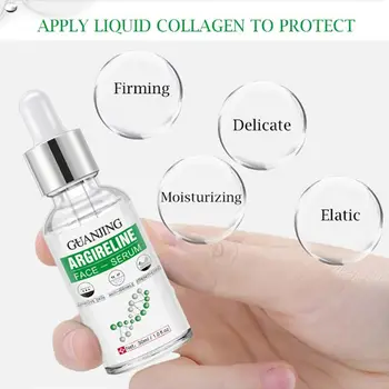 

30ml Six Peptides Serum Argireline Collagen Liquid Anti Aging Essence Skin Care Q1QD