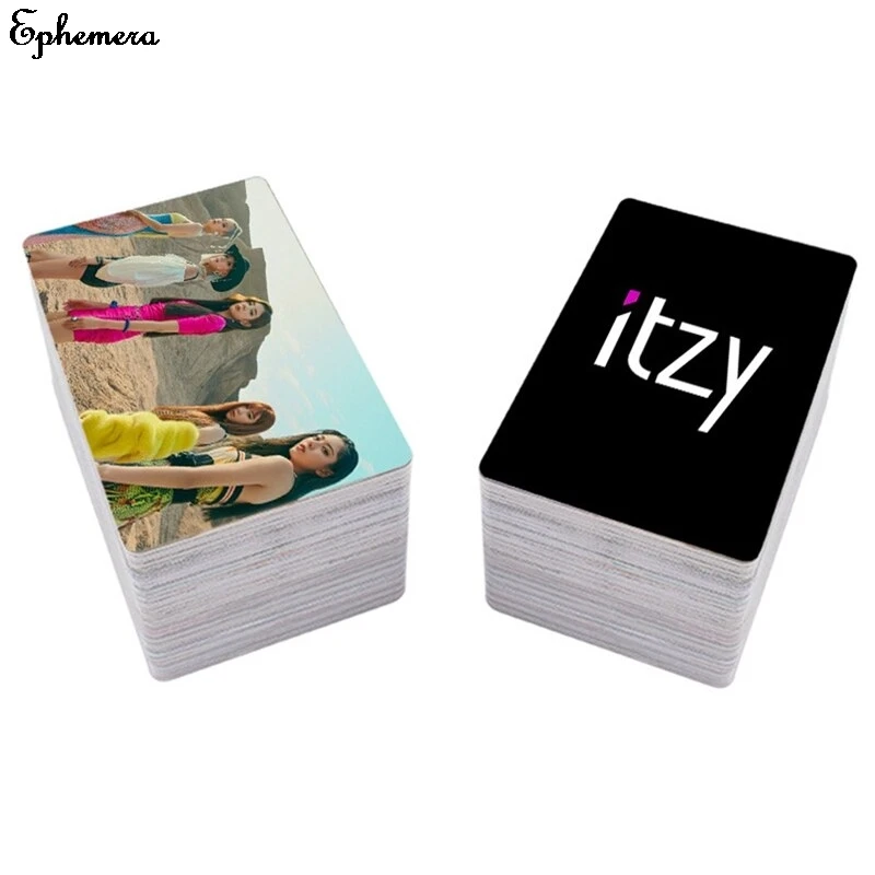 Youpop KPOP ITZY Album LOMO Cards New Fashion Self Made Paper Photo Card Photocard | Канцтовары для офиса и дома