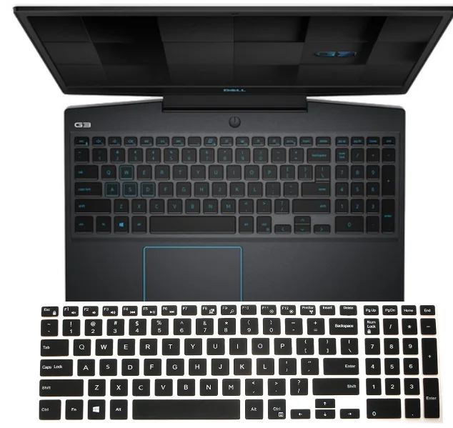 Dell G3 G5 15 G7 Series 6 &quotDell G3579 I3590 G5587 G5590 17 3&quot G3779 G7790 Защитная крышка для клавиатуры
