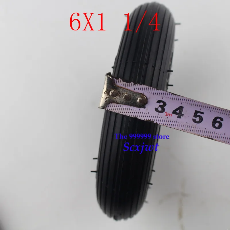 2 шт. 6-дюймовая шина 6x1 1/4 шина 150 мм Скутер подходит для электрического скутера e-Bike A-складной Bik