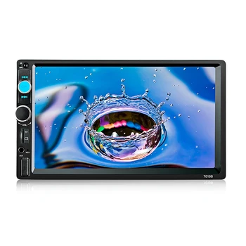 

7010B 7 Inch Bluetooth V2.0 TFT Screen 12V Car Audio Stereo MP5 Player Auto Video with Rearview Camera XQ-190