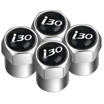 

4PCS Aluminum Hex Tire Valve Stem Caps for Auto Bike Motorcycle Hexagon Valve Covers for Hyundai i30 ix35 i20 i40 Car-styling