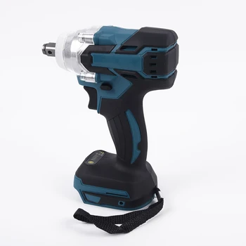 

18V&520Nm 1/2 Cordless Brushless Elestric Impact Wrench Rattle Gun Rechargeable