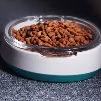 

Pet Cat Bowls Cat Food Water Drinking Single Large Bowl Dog Kitten Feeding Container