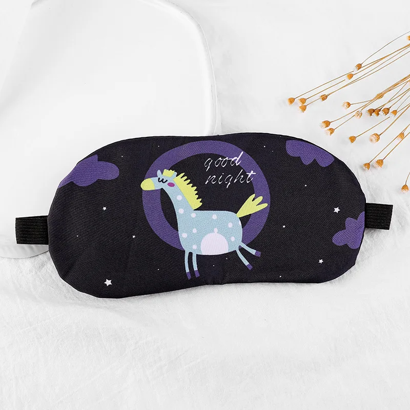 Sleep Pajama Mitigate Eyestrain Shade Men And Women Cute Cartoon Students Ice Pack Ice Compress Hot Compress Goggles