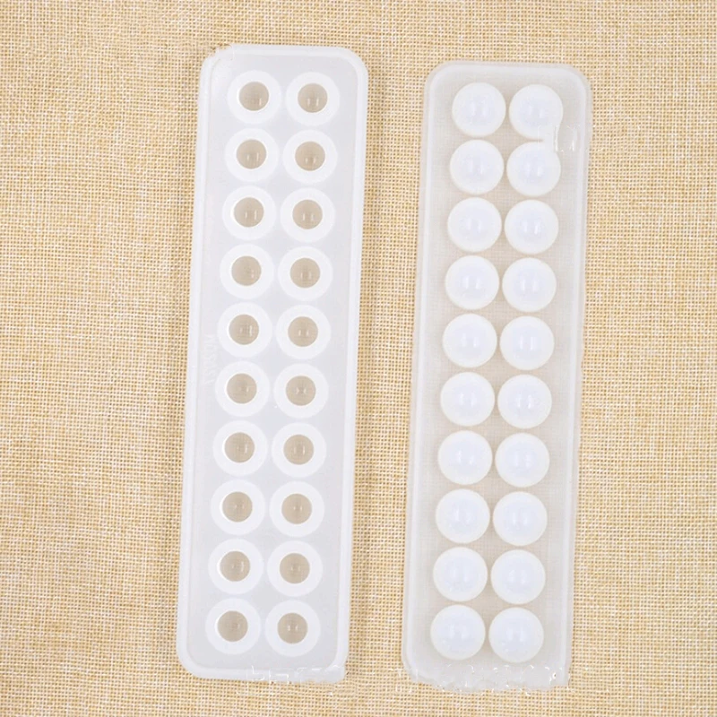 1 Pcs 실리콘 몰드 세트 펜던트 몰드 Diy 목걸이 팔찌 쥬얼리 만들기 공예-20 캐비티 23*6.2*2cm