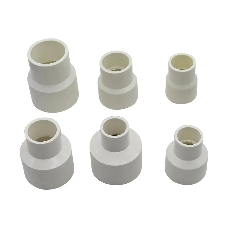 5 Raccordi Riduttori in PVC per Mozzo Da 32 Mm X 20 Mm 5 Raccordi Riduttori in PVC per Mozzo Da 32 Mm X 20 Mm
