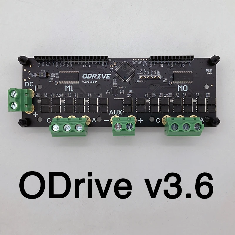 Контроллер ODrive3.6 FOC BLDC AGV с сервоприводом и двойным мотором макетная плата высокой