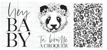 

french Transparent Clear Stamp for DIY scrapbooking/Card Making C808