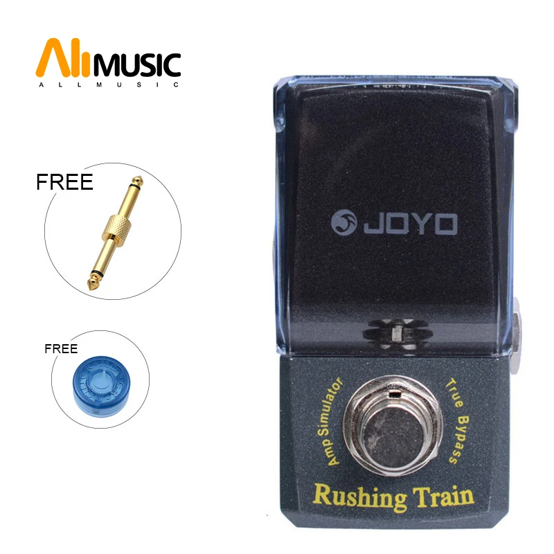 

Joyo JF-306 Rush Train Amp Simulator Effect guitar pedal VOX Style Ironman Mini Series with pedal connector