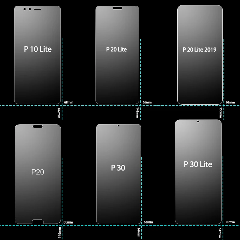 Закаленное стекло для huawei P30 Lite P20 Lite защита экрана P10 Lite Защитное стекло для huawei P30 Lite P20 стекло