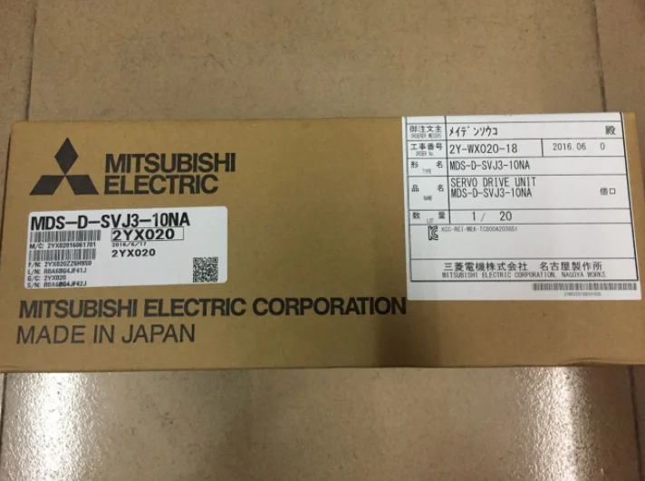 

1PCS Mitsubishi MDS-D-SVJ3-10NA Servo Drive In Box -New