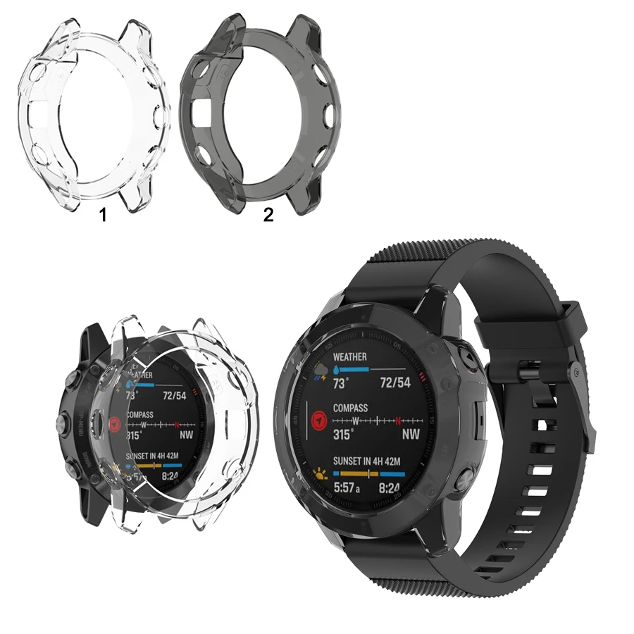 

Защитный чехол из ТПУ для Garmin Fenix 6 6X 6S pro