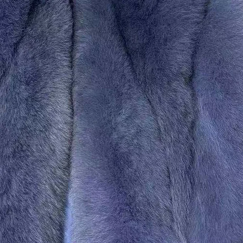 Blue Женское пальто из натурального Лисьего меха короткая зимняя меховая куртка Верхняя одежда Акция Теплые Длинные рукава натуральный синий лисий мех пальто - Цвет: Blue