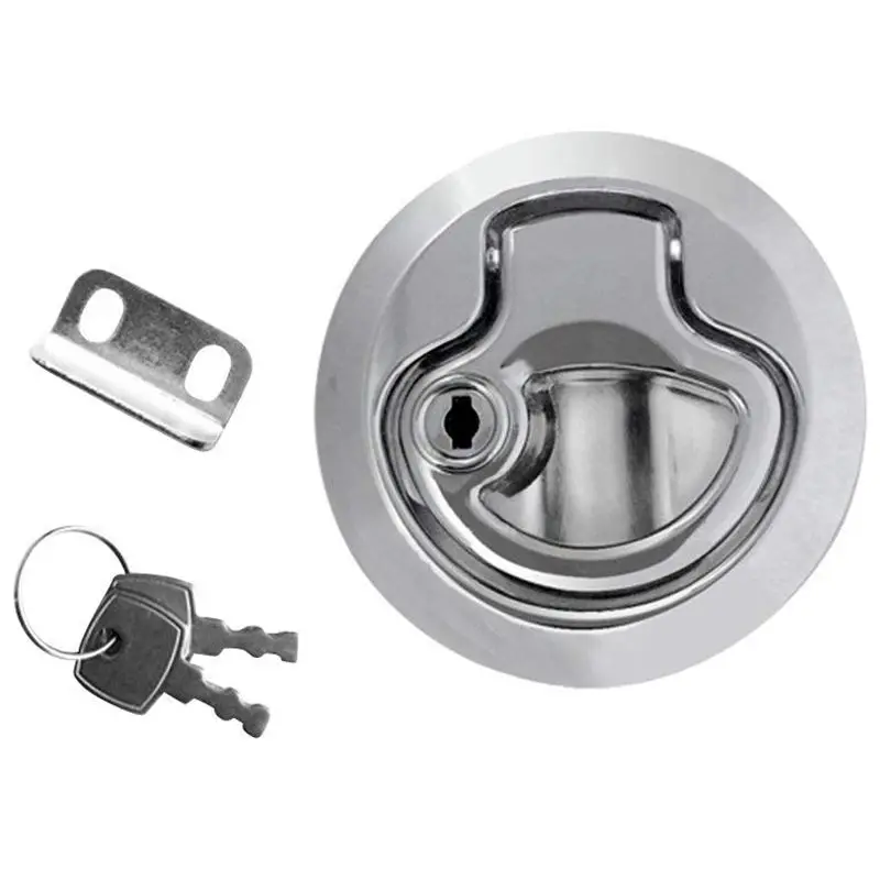 

Zinc alloy floor lifter inlet handle for boat deck hatch lifter door lock (piece / set selectable) - 1 piece