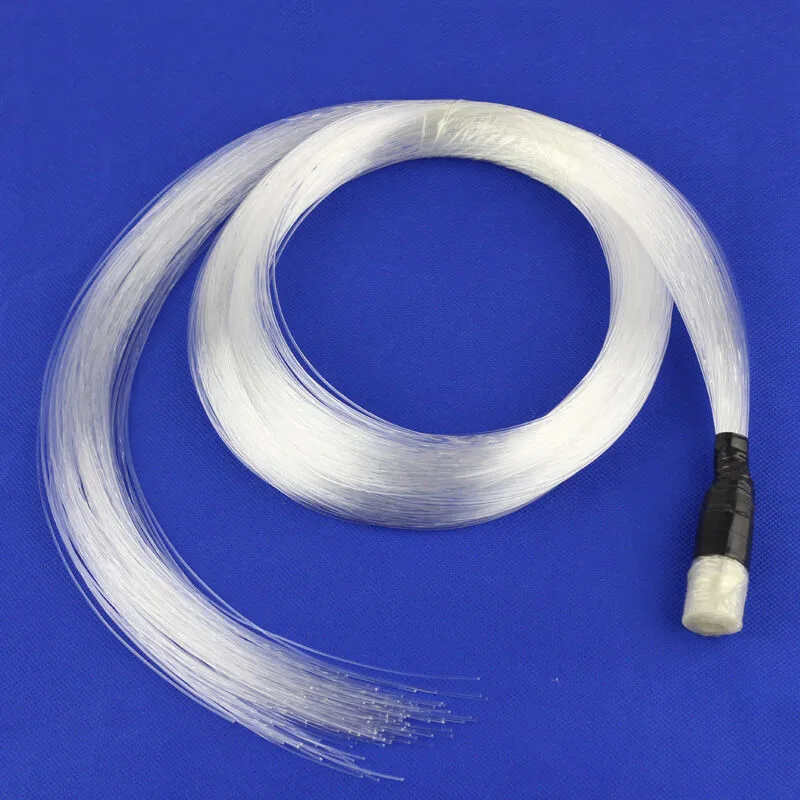 50~150PCS 1.0mm(Dia.) 4 Meters End glow PMMA Fiber optical cable Home Restaurant Car SKY DIY Led Star Ceiling Lighting Decor