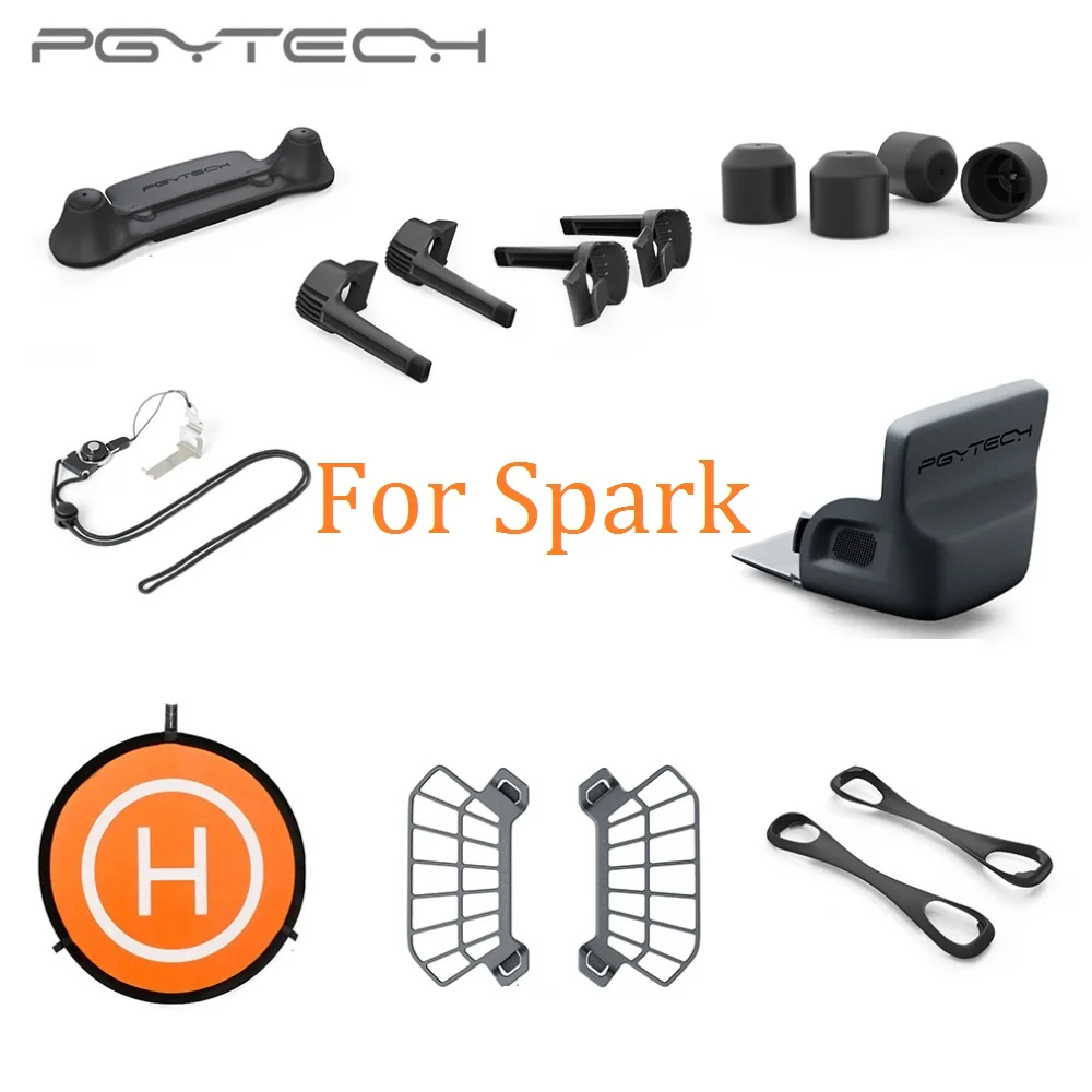 

PGYTECH Accessories For DJI Spark Propeller Holder/Landing Gear Risers/Landing Pad/Propeller Guard/Holder for Remote Controller
