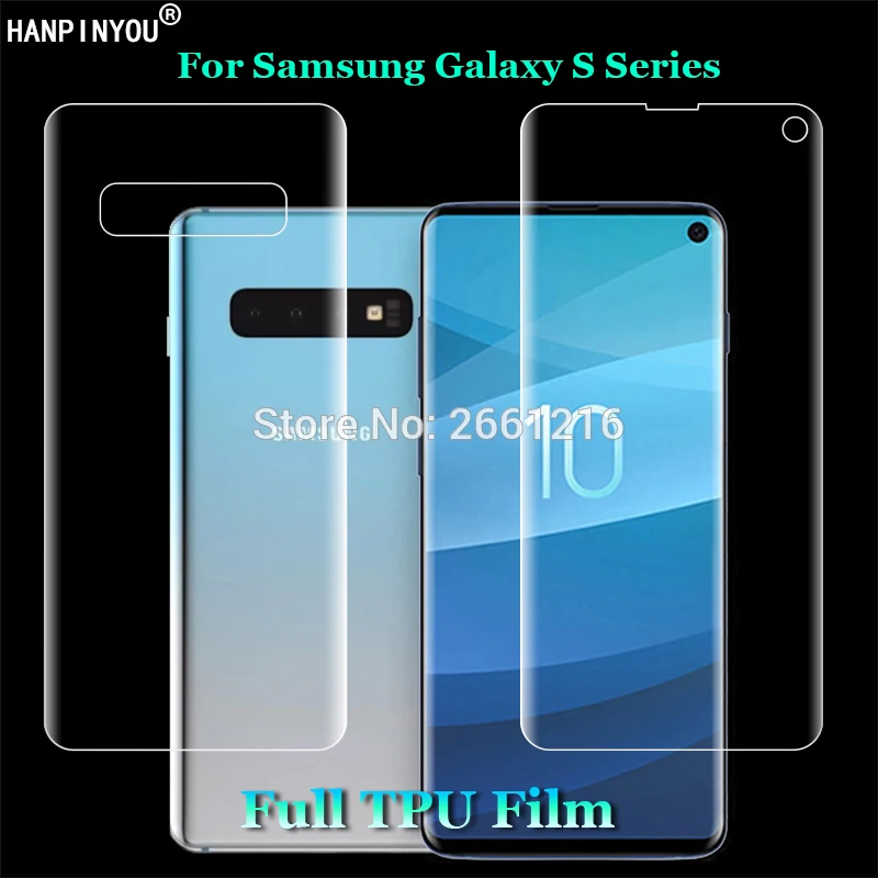 Для Samsung Galaxy S20 ультра FE S10 S9 S8 плюс 5G S10e спереди и длинное сзади полное покрытие
