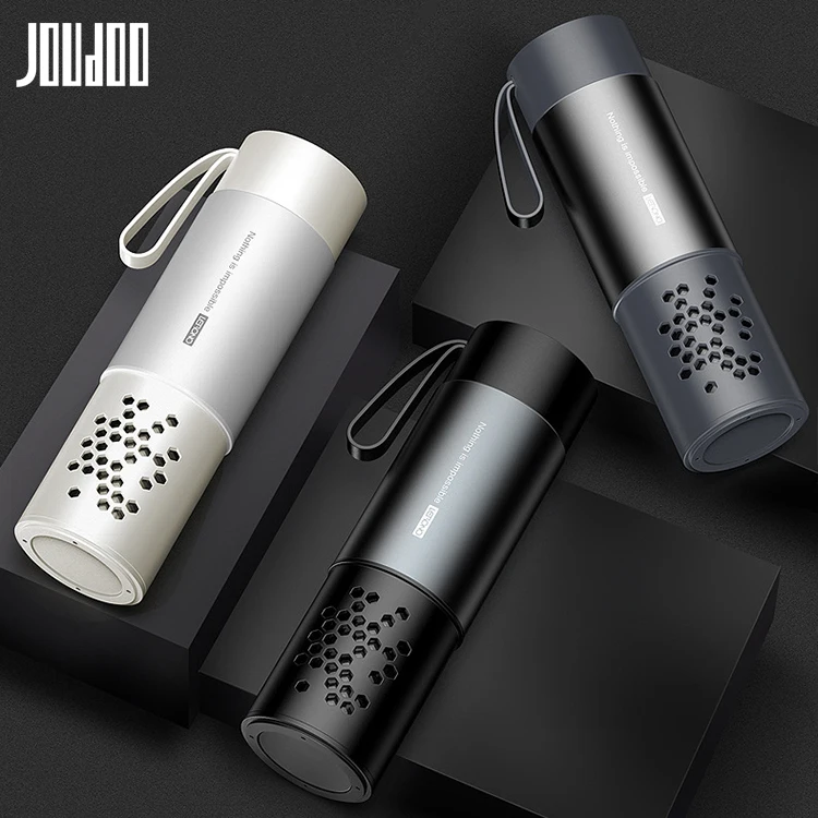 

JOUDOO Double-layer Water Bottle For Couple High Quanltiy Direct Bottle Of Water Portable Car Plastic Glass Cup Drinkware 35