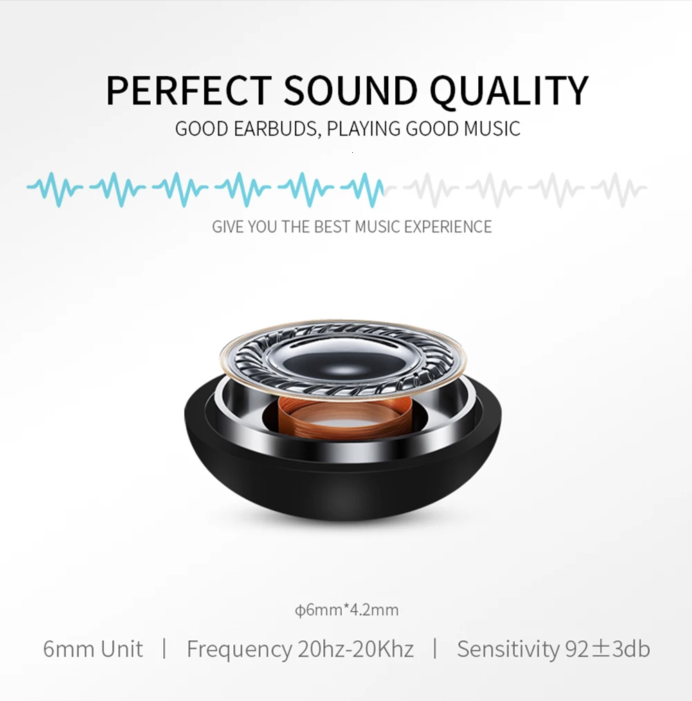 Наушники APTX ACC Bluetooth 5,0, беспроводные наушники, bluetooth-гарнитура, HiFi CVC8, шумоподавление, наушники с микрофоном, HD вызов