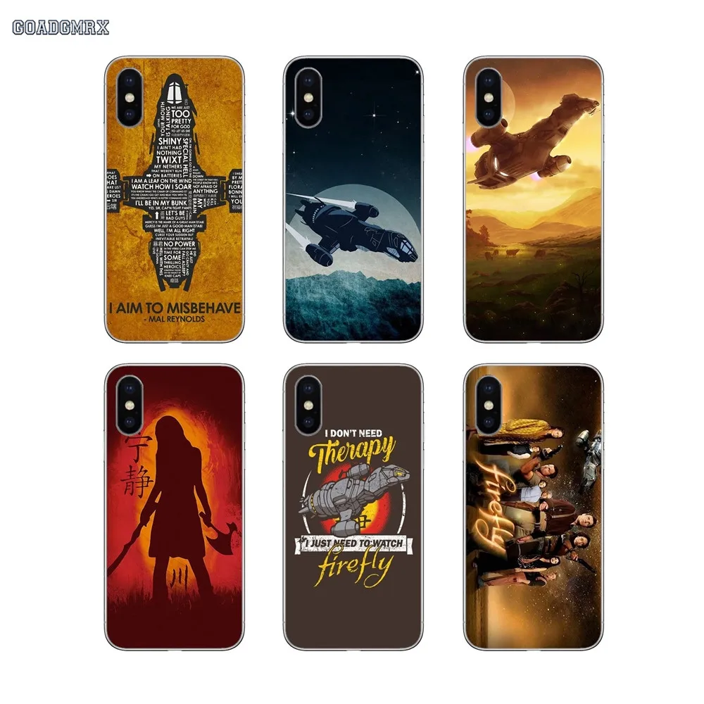 Для iPhone 11 X XR XS Pro MAX 4 4s 5 5S SE 5C 6 6S 7 8 Plus Movie Firefly Serenity прозрачный мягкий чехол Чехлы |