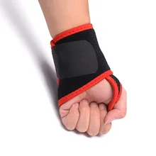 Беговая езда SBR губка Qagan защита запястья Тяжелая атлетика противоскользящая мощная повязка ткань давление защита запястья