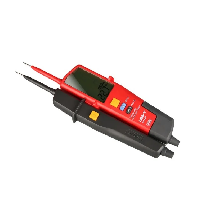 UNI-T UT18C UT18D Водонепроницаемый цифровой Напряжение мультиметр для Авто вольтметр ручка тестера напряжения с Светодиодный индикатор ЖК-дисплей Дисплей