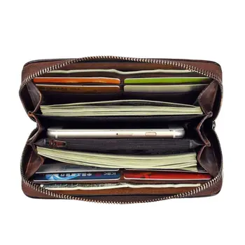 

Women Vintage Flower Leather Clutch Long Zipper Wallet Card Holder Purse Handbag Coin Bag C90E