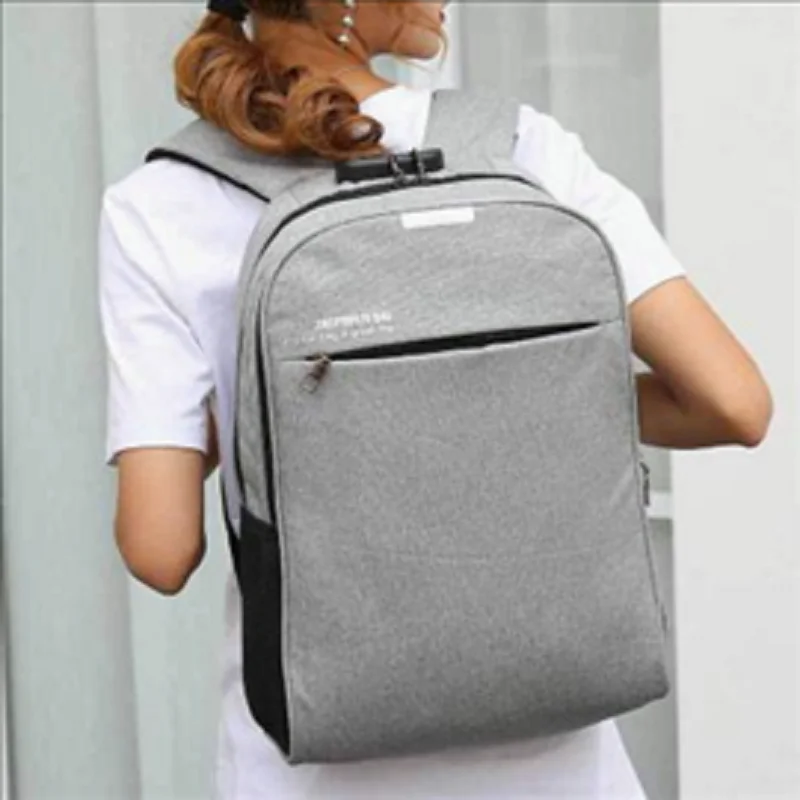 New solid color business backpack for men backpack student bag Computer Backpack Travel Bag Backpack backpack large capacity