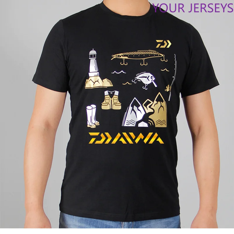 

2020 DAIWA Fishing Clothing Men Ultrathin Sunscreen Short Sleeve Anti-uv Breathable Coat Summer Fishing Shirt Size XS-5XL Jacket