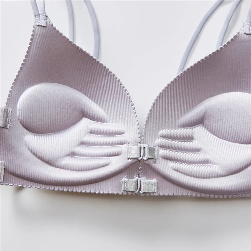 Wireless Bra Push Up Lingerie Sexy Breathable Bras For Women Chest Pad Underwear Soutien Gorge Sexy Erotique 40DEC1623